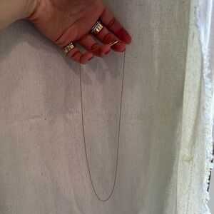 14k Solid Gold 20” Necklace